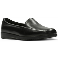 Clarks Georgia Black Leather Shoes