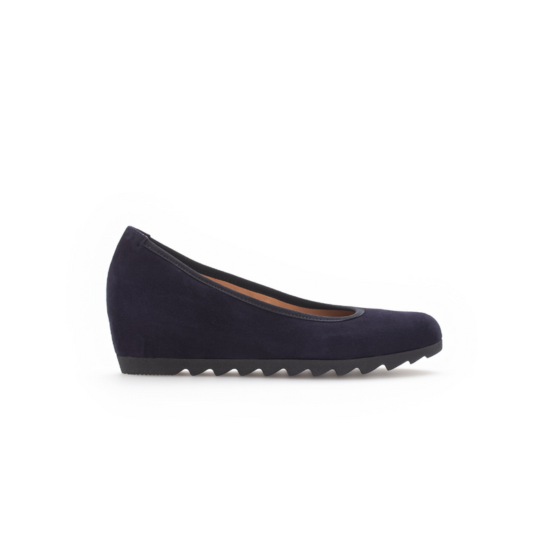 Gabor Request Navy Suede Shoes