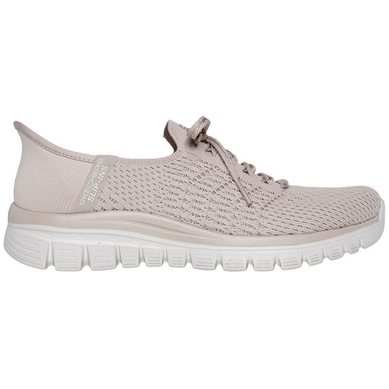 Skechers Graceful – First Blush Taupe Trainers