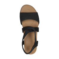 Skechers Arch Fit Beach Kiss-Boho Beyond Black Sandals