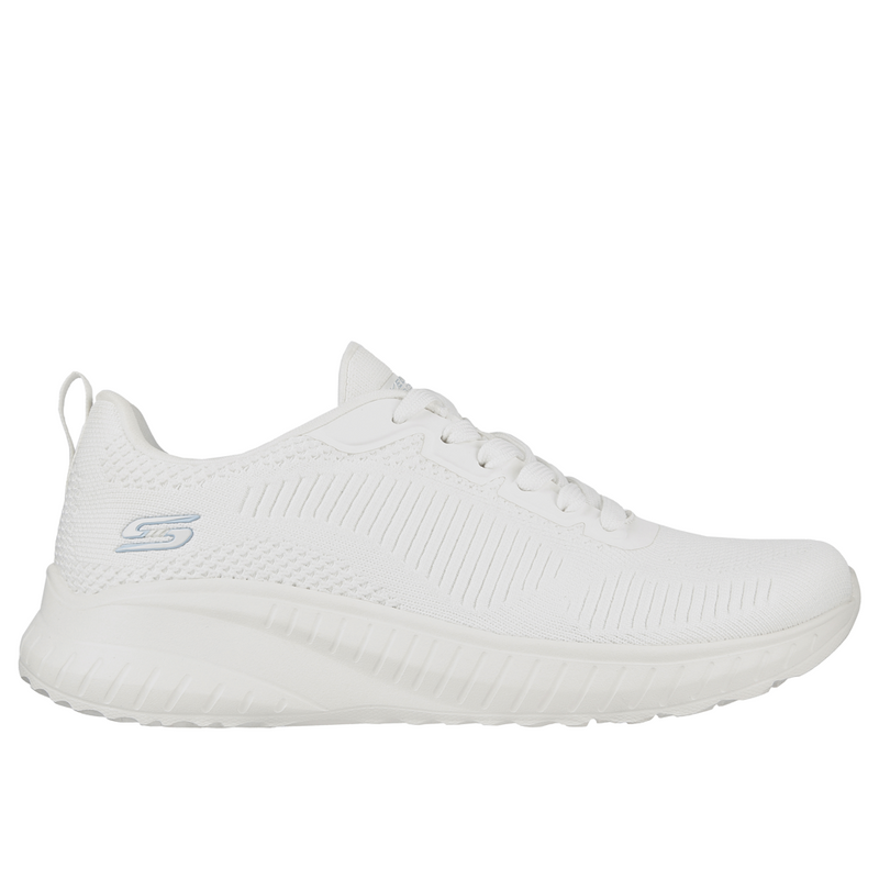 Skechers Bobs Squad Chaos - Face Off Off White Trainers