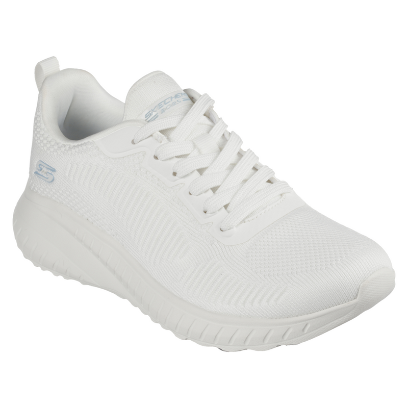 Skechers Bobs Squad Chaos - Face Off Off White Trainers