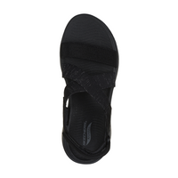 Skechers Go Walk Arch Fit Sandal - Astonish Black Sandals