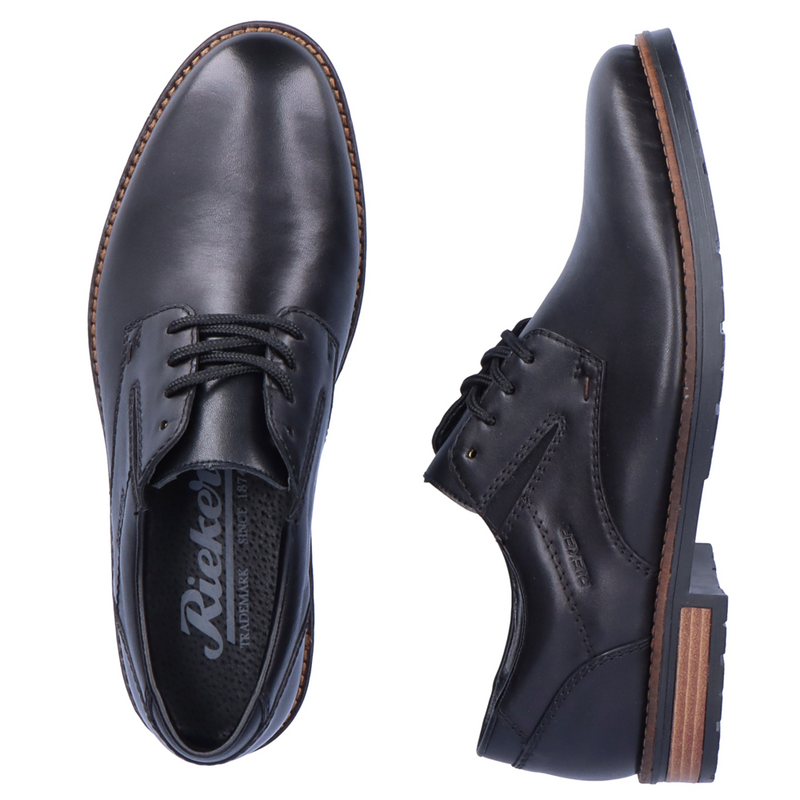 Rieker 14621-00 (Eddie) Black Shoes