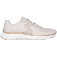 Skechers Flex Appeal 5.0 – Luxe Glow Natural/Gold Trainers