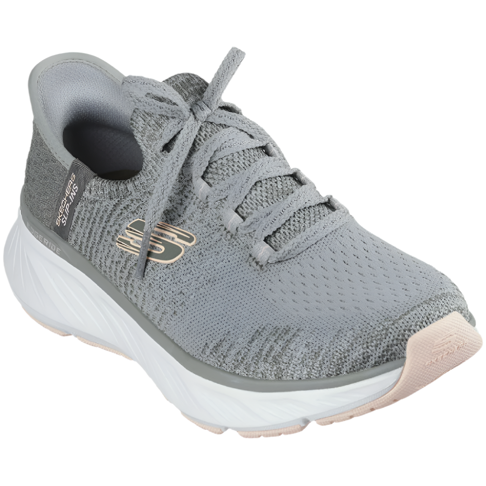 Skechers Edgeride – Impression Green/Orange Trainers