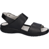 Waldlaufer Gunna (Flower) Black Sandals