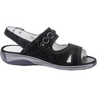 Waldlaufer Garda Black Sandals