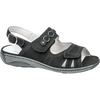 Waldlaufer Garda Black Sandals