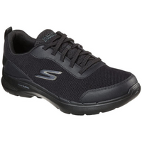 Skechers Go Walk 6-Bold Knight Black Trainers