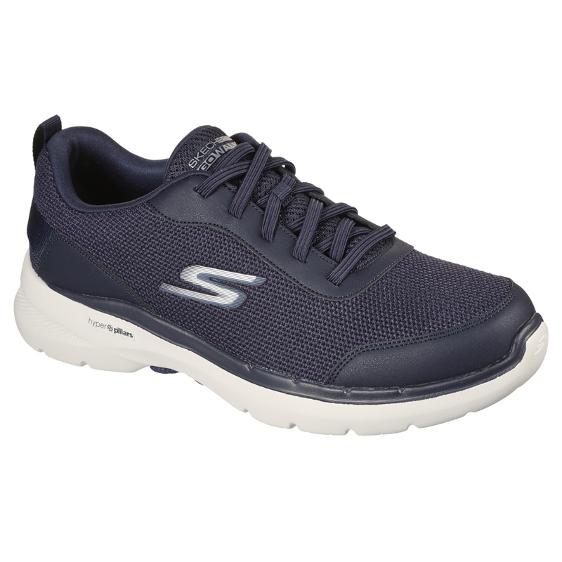 Skechers Go Walk 6-Bold Knight Navy Blue Trainers