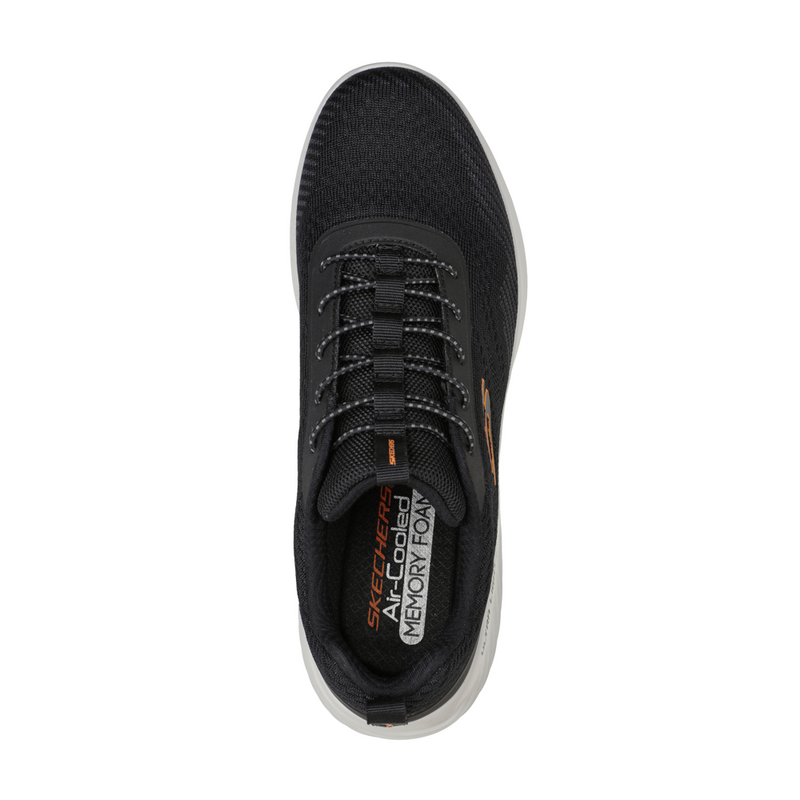 Skechers Bounder-Intread Black Trainers