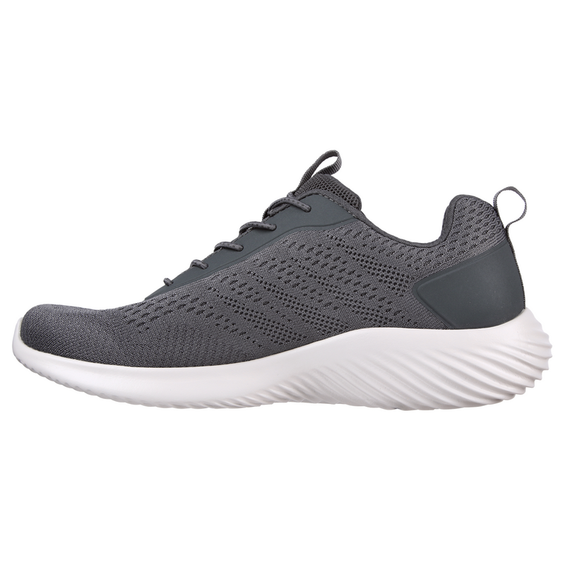 Skechers Bounder-Intread Charcoal Trainers