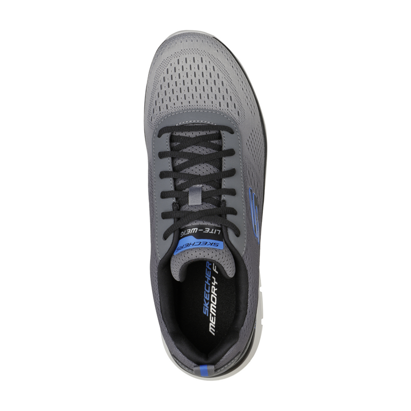 Skechers Track-Ripkent Charcoal Trainers