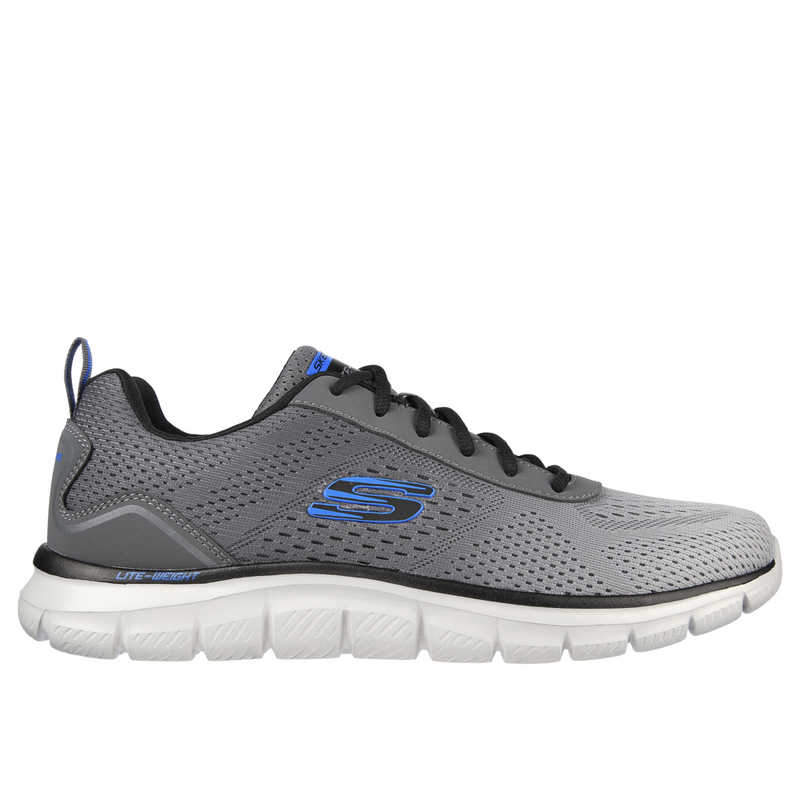 Skechers Track-Ripkent Charcoal Trainers