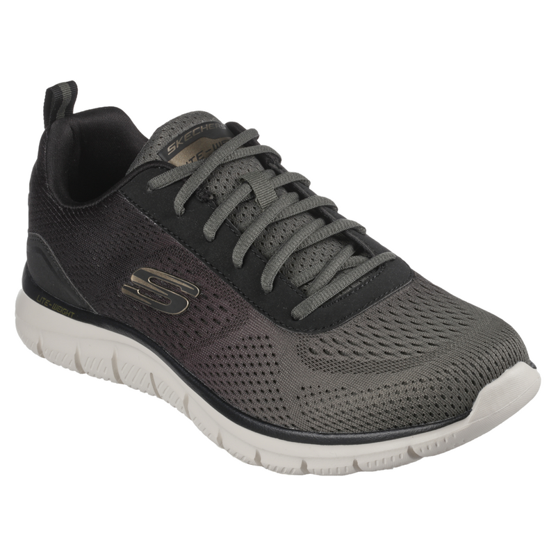 Skechers Track-Ripkent Olive/Black Trainers