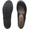 Clarks Hope Henley Black Leather Shoes