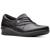 Clarks Hope Roxanne Black Leather Shoes