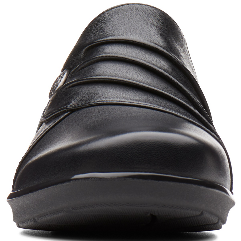 Clarks Hope Roxanne Black Leather Shoes