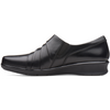 Clarks Hope Roxanne Black Leather Shoes