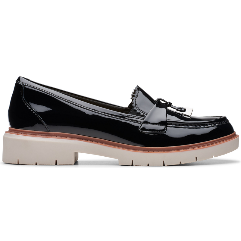 Clarks Westlynn Bella Black Patent Shoes