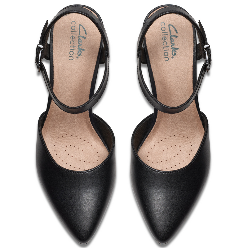 Clarks Kataleyna Cora Black Shoes