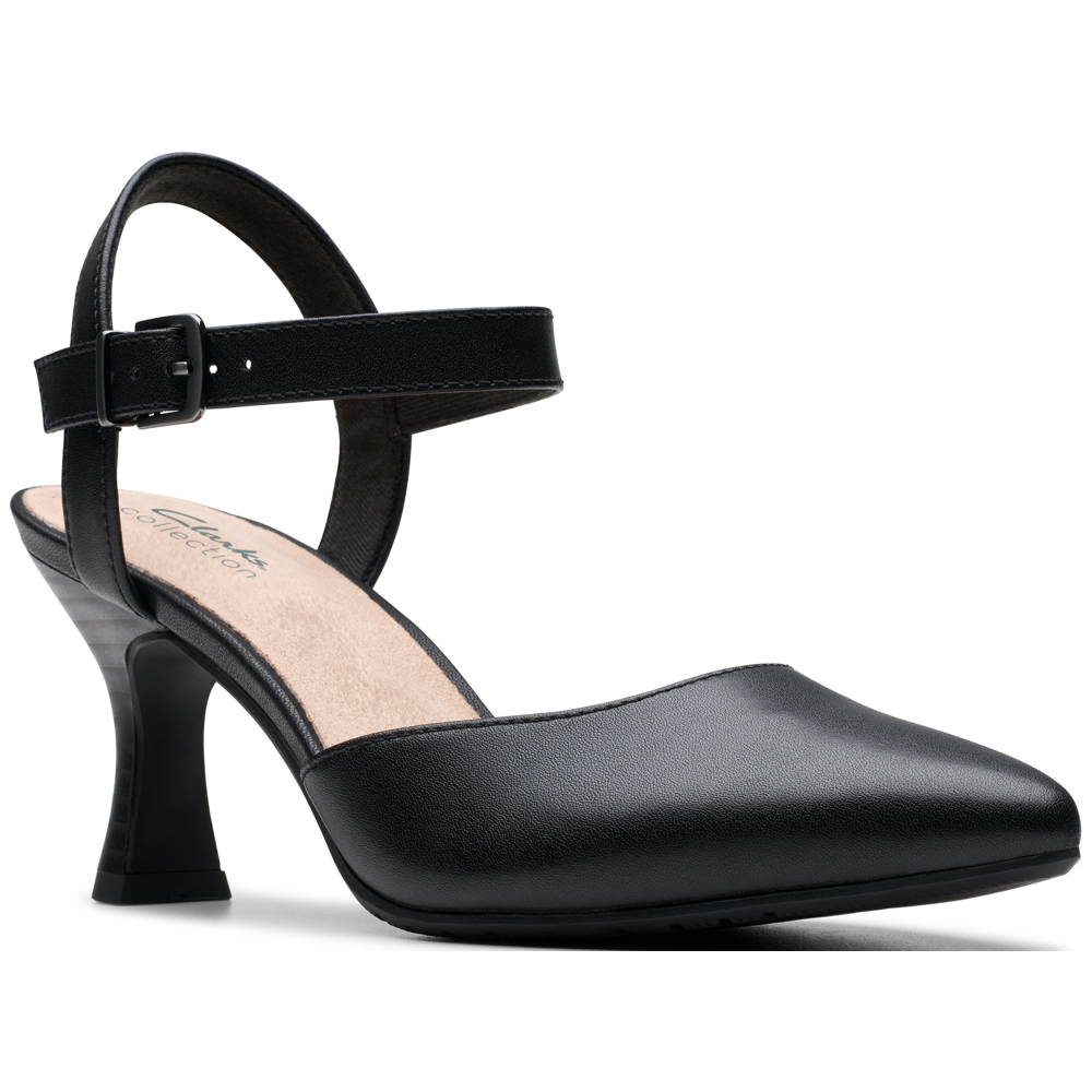 Clarks Kataleyna Cora Black Shoes