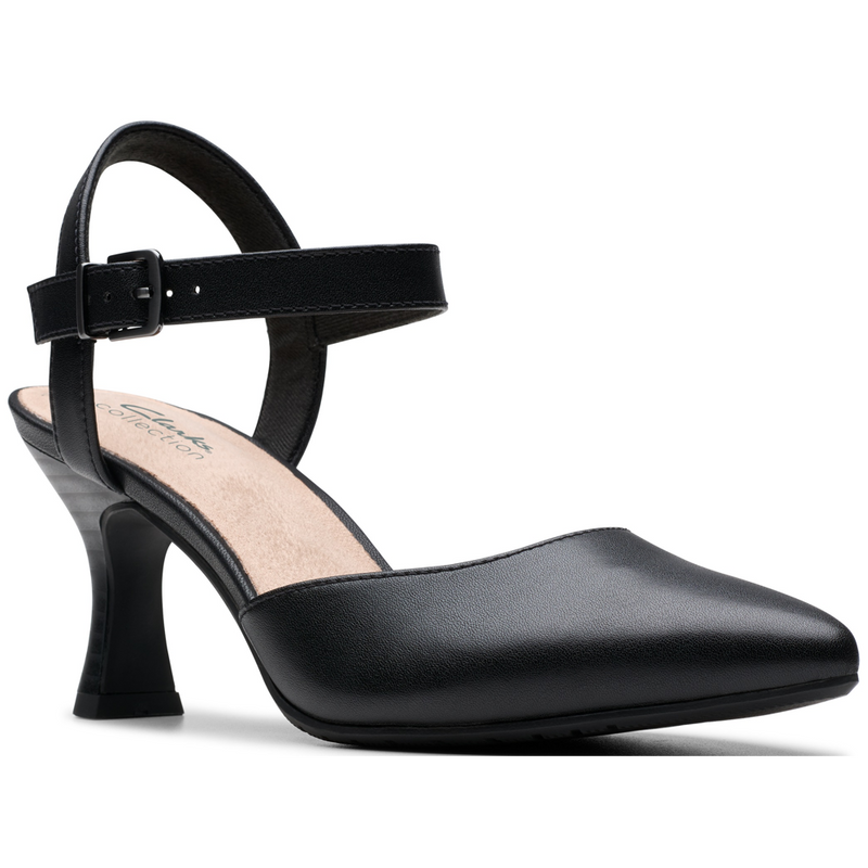 Clarks Kataleyna Cora Black Shoes