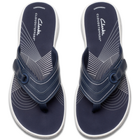 Clarks Brinkley Reyna Navy Sandals