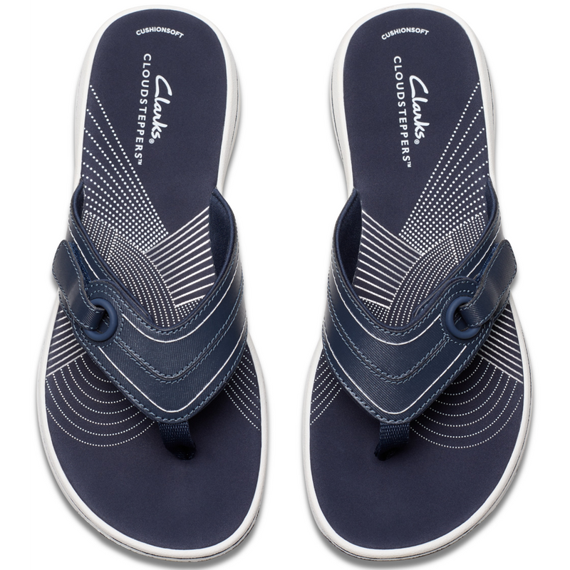 Clarks Brinkley Reyna Navy Sandals