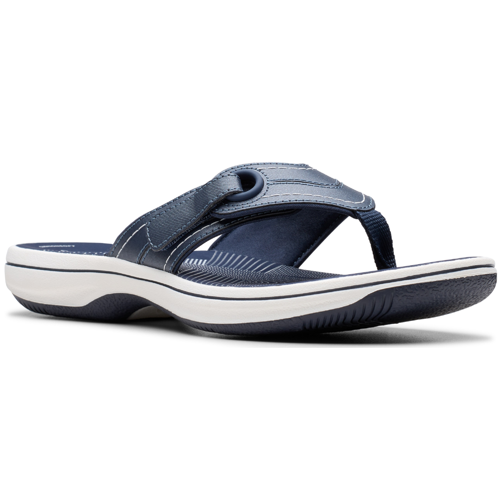 Clarks Brinkley Reyna Navy Sandals