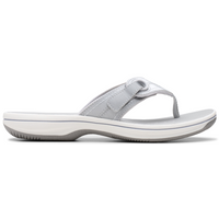 Clarks Brinkley Reyna Silver Sandals