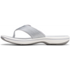 Clarks Brinkley Reyna Silver Sandals