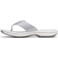 Clarks Brinkley Reyna Silver Sandals