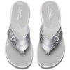 Clarks Brinkley Reyna Silver Sandals