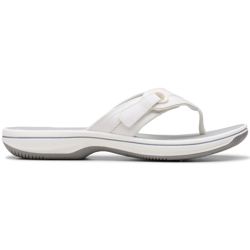 Clarks Brinkley Reyna White Sandals