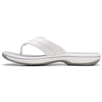 Clarks Brinkley Reyna White Sandals