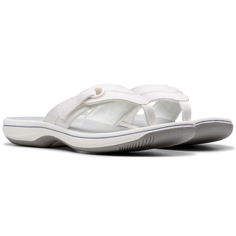 Clarks Brinkley Reyna White Sandals