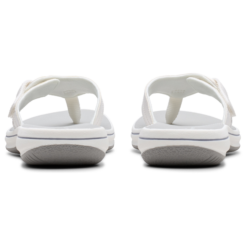 Clarks Brinkley Reyna White Sandals