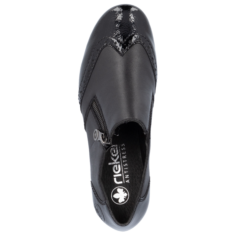 Rieker 41757-00 (Marty) Black Shoes