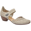 Rieker 43753-60 (Scallop) Crema Shoes