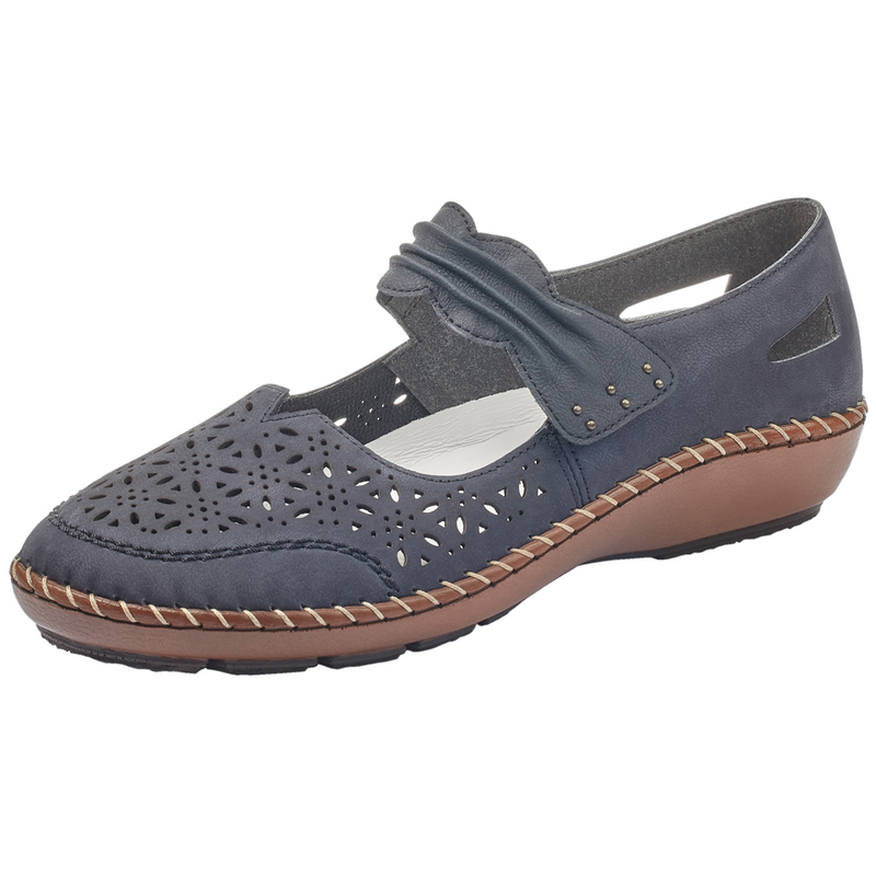 Rieker 44896-14 (Crawley) Pazifik Shoes