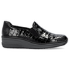 Rieker 48752-00 (Wonderful) Black Shoes