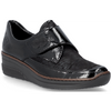 Rieker 487C0-00 (Wally) Black Shoes