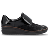 Rieker 487C0-00 (Wally) Black Shoes