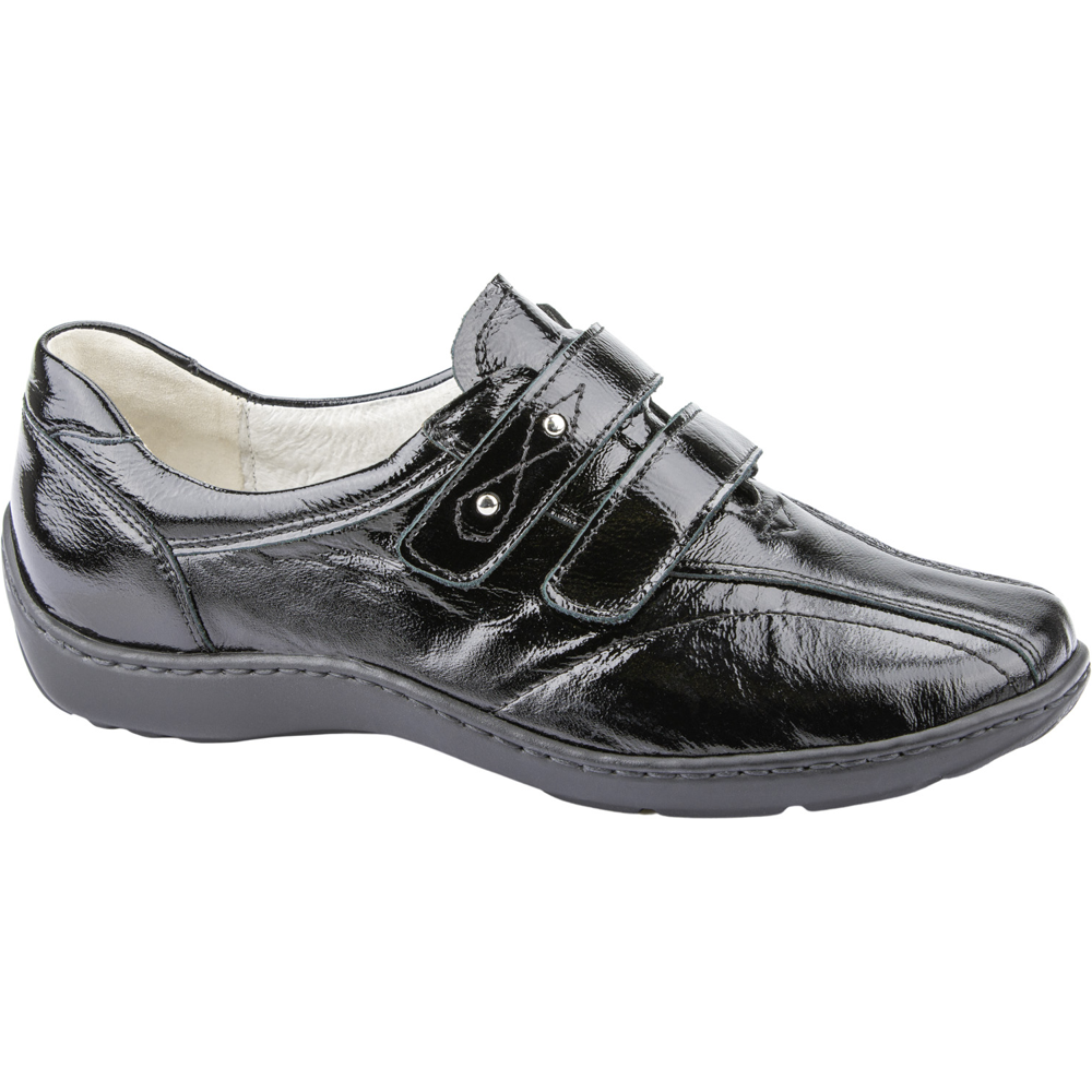 Waldlaufer Henni (Setter) Black Patent Shoes