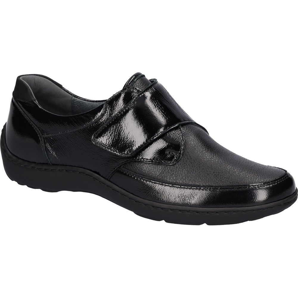 Waldlaufer Henni (Bertha) Black Patent Shoes