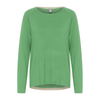 Culture CUannemarie Holly Green Solid Jumper