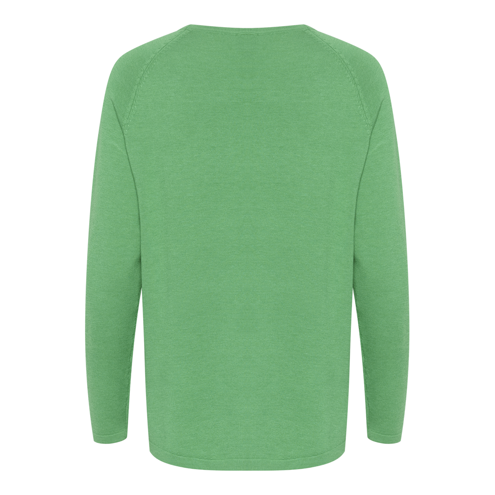 Culture CUannemarie Holly Green Solid Jumper