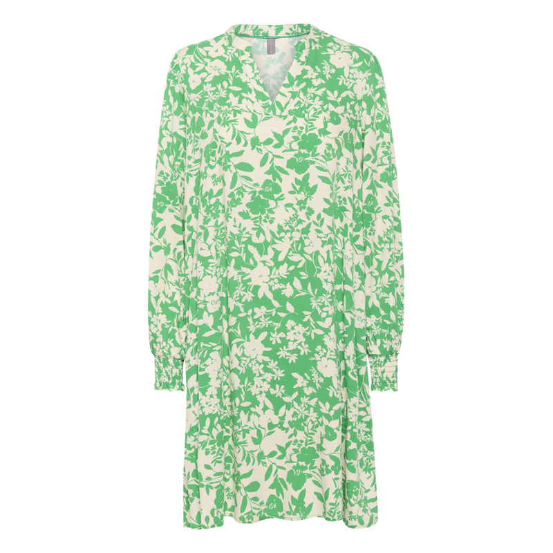 Culture CUjenny Green Whitecap Flower Giselle Dress